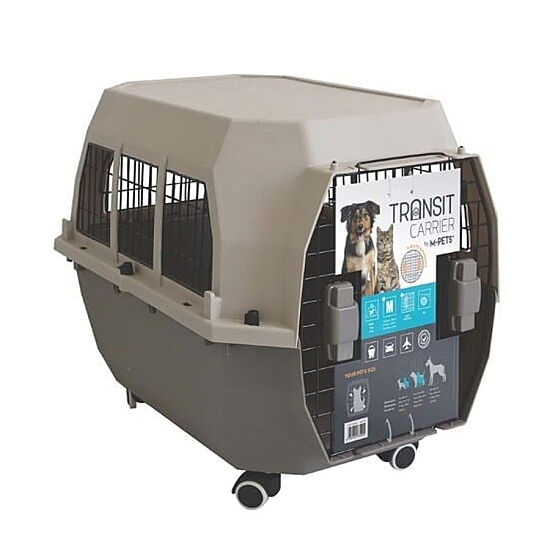 M-Pets Transit Carrier Kedi ve Köpek Taşıma Tekerlekli - Medium - 1