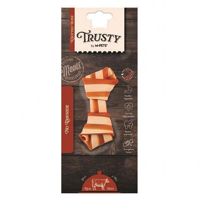 M-Pets Trusty Beef Tatlı Patatesli Düğümlü Kemik 50 Gr - 1