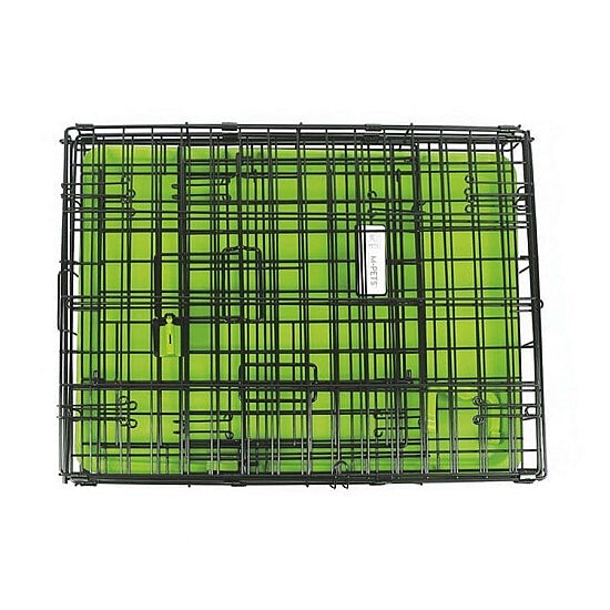 M-Pets Voyager İki Kapılı Köpek Kafesi 61x46x48 Cm - Small - Yeşil - 4