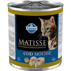 Matisse - Matisse Codfish Mousse Morina Balıklı Kedi Konservesi 300 Gr