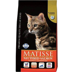 Matisse - Matisse Kısırlaştırılmış Somonlu Kedi Maması 10 Kg