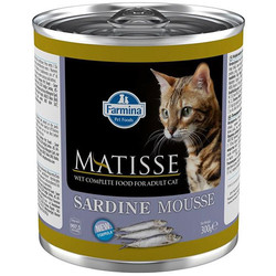 Matisse - Matisse Sardine Mousse Sardalya Balıklı Kedi Konservesi 300 Gr