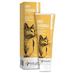 Matt - Matt Anti Hairball Tüy Yumağı Önleyici Kedi Macunu 100 Gr