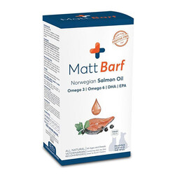Matt - Matt Barf Kedi ve Köpekler için Somon Yağı 250 ML