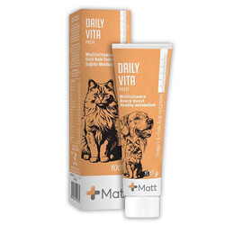 Matt - Matt Daily Vita Multi Vitamin Kedi ve Köpek Macunu 100 Gr