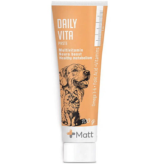 Matt Daily Vita Multi Vitamin Kedi ve Köpek Macunu 100 Gr - 2