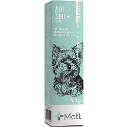 Matt Vita Coat Tüy Sağlığı Destekleyici Kedi ve Köpek Macunu 100 Gr - Matt