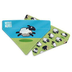 Max Molly 2 in 1 Black Sheep Çift Taraflı Bandana XSmall/Small - Max&Molly