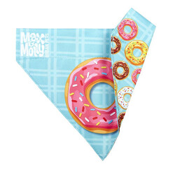 Max Molly 2 in 1 Donut Çift Taraflı Bandana Medium/Large - Thumbnail