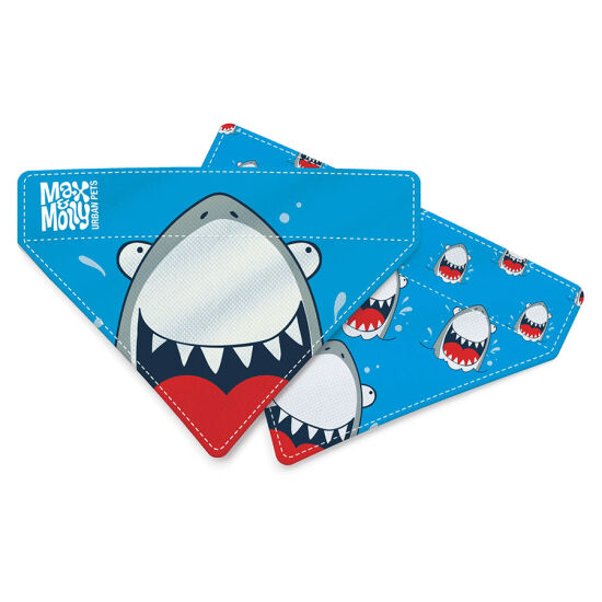 Max Molly 2 in 1 Frenzy The Shark Çift Taraflı Bandana Medium/Large - 1