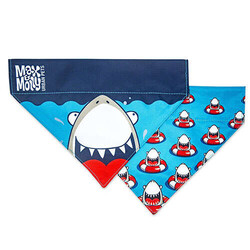 Max Molly 2 in 1 Frenzy The Shark Çift Taraflı Bandana XSmall/Small - Thumbnail