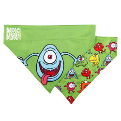 Max Molly 2 in 1 Little Monster Çift Taraflı Bandana XSmall/Small - Max&Molly