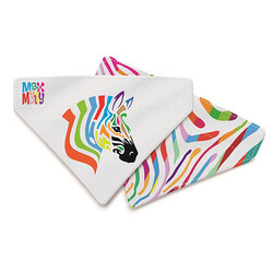 Max&Molly - Max Molly 2 in 1 Magic Zebra Çift Taraflı Bandana Medium/Large