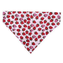 Max Molly 2 in 1 Strawberry Dream Çift Taraflı Bandana XSmall/Small - Thumbnail