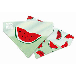 Max&Molly - Max Molly 2 in 1 Watermelon Çift Taraflı Bandana Medium/Large