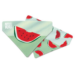 Max Molly 2 in 1 Watermelon Çift Taraflı Bandana Medium/Large - Max&Molly