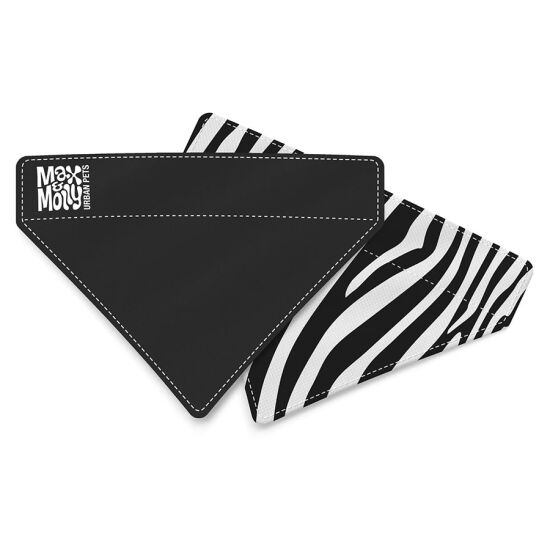 Max Molly 2 in 1 Zebra Çift Taraflı Bandana Medium/Large - 1