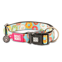Max Molly Donuts Smart ID Köpek Boyun Tasması Medium - Max&Molly