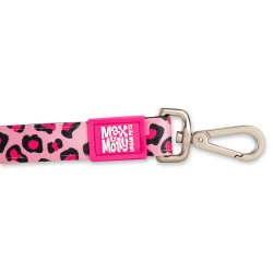 Max Molly Leopard Pink Desenli Köpek Gezdirme Kayışı (Large) - 3