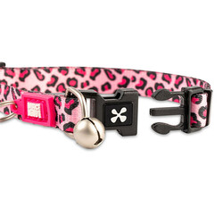 Max Molly Leopard Pink Smart ID Kedi Boyun Tasması - Thumbnail