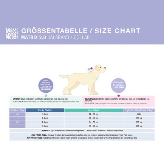 Max Molly Matrix 2.0 Akıllı Künyeli Köpek Boyun Tasması - Rose (Small) - 5