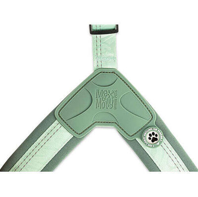 Max Molly Matrix 2.0 Akıllı Künyeli Q-Fit Köpek Göğüs Tasması - Jade (Large)