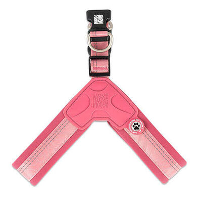 Max Molly Matrix 2.0 Akıllı Künyeli Q-Fit Köpek Göğüs Tasması - Rose (XL)