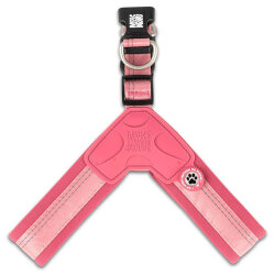 Max Molly Matrix 2.0 Akıllı Künyeli Q-Fit Köpek Göğüs Tasması - Rose (XL) - 2