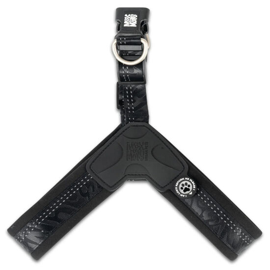 Max Molly Matrix 2.0 Akıllı Künyeli Q-Fit Köpek Göğüs Tasması - Siyah (Large) - 2