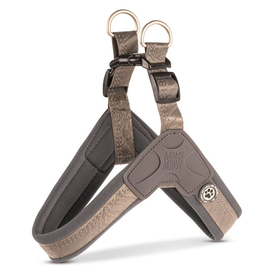 Max Molly Matrix 2.0 Akıllı Künyeli Q-Fit Köpek Göğüs Tasması - Stone (L) - 1