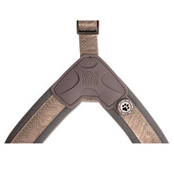 Max Molly Matrix 2.0 Akıllı Künyeli Q-Fit Köpek Göğüs Tasması - Stone (XL) - Thumbnail