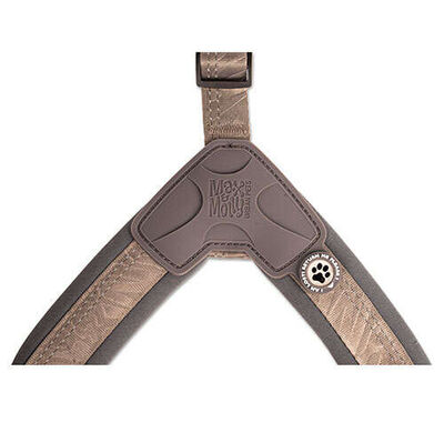 Max Molly Matrix 2.0 Akıllı Künyeli Q-Fit Köpek Göğüs Tasması - Stone (XL)