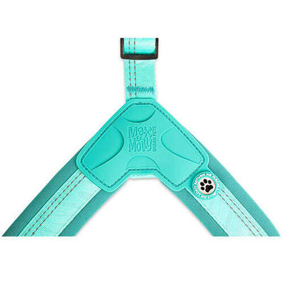 Max Molly Matrix 2.0 Akıllı Künyeli Q-Fit Köpek Göğüs Tasması - Turkuaz (XXSmall)