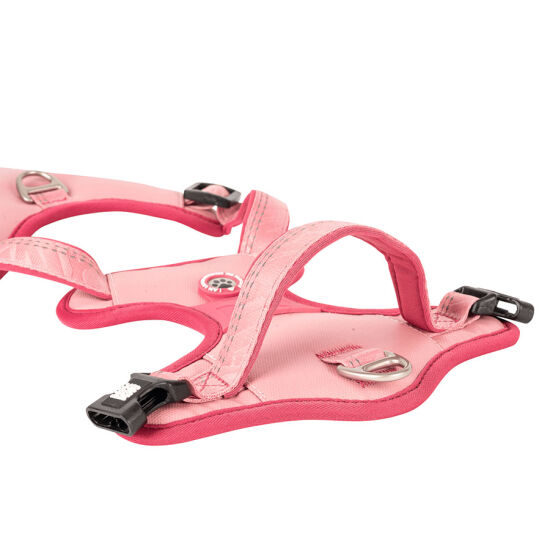 Max Molly Matrix 2.0 Akıllı Künyeli Sport Köpek Göğüs Tasması - Rose (Small) - 4