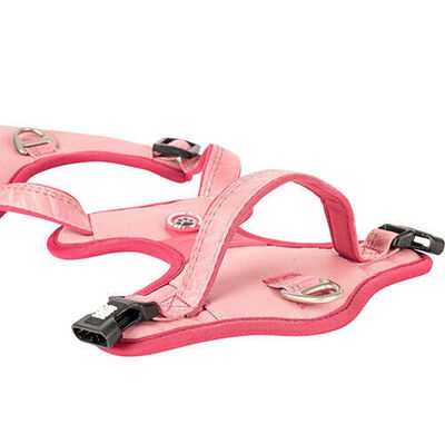 Max Molly Matrix 2.0 Akıllı Künyeli Sport Köpek Göğüs Tasması - Rose (Small)