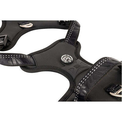 Max Molly Matrix 2.0 Akıllı Künyeli Sport Köpek Göğüs Tasması - Siyah (XLarge)