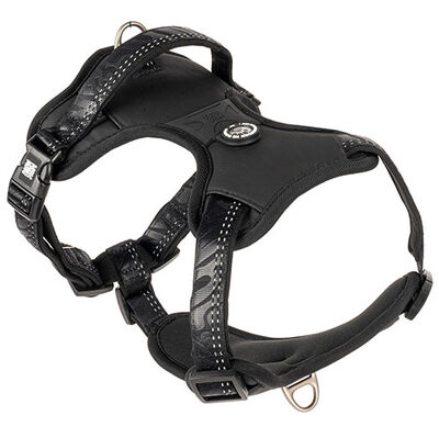Max Molly Matrix 2.0 Akıllı Künyeli Sport Köpek Göğüs Tasması - Siyah (Medium)