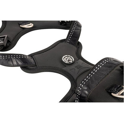 Max Molly Matrix 2.0 Akıllı Künyeli Sport Köpek Göğüs Tasması - Siyah (Small)