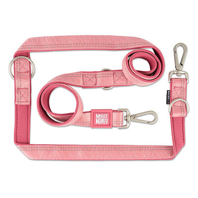 Max Molly Matrix 2.0 Çok Fonksiyonlu Köpek Gezdirme Kayışı - Rose (Large)