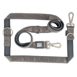 Max Molly Matrix 2.0 Çok Fonksiyonlu Köpek Gezdirme Kayışı - Stone (Small) - 1