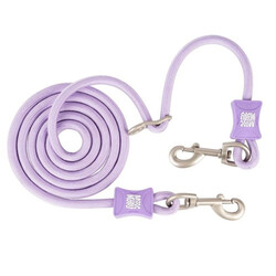 Max&Molly - Max Molly Matrix 2.0 Rope Leash Çok Fonksiyonlu Köpek Gezdirme Kayışı - Lila (Medium)
