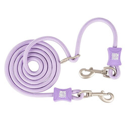 Max&Molly - Max Molly Matrix 2.0 Rope Leash Çok Fonksiyonlu Köpek Gezdirme Kayışı - Lila (Small)