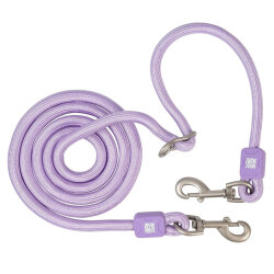 Max Molly Matrix 2.0 Rope Leash Çok Fonksiyonlu Köpek Gezdirme Kayışı - Lila (Small) - Max&Molly