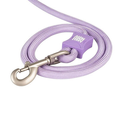 Max Molly Matrix 2.0 Rope Leash Çok Fonksiyonlu Köpek Gezdirme Kayışı - Lila (Small)