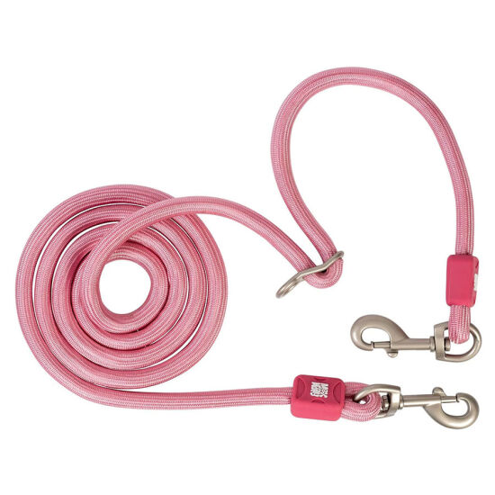 Max Molly Matrix 2.0 Rope Leash Çok Fonksiyonlu Köpek Gezdirme Kayışı - Rose (Small) - 1
