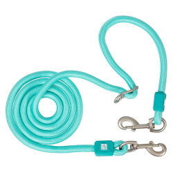 Max Molly Matrix 2.0 Rope Leash Çok Fonksiyonlu Köpek Gezdirme Kayışı - Turkuaz (Small) - 1