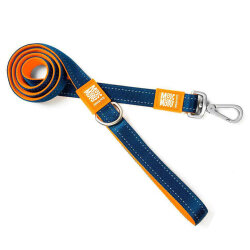 Max Molly Matrix Orange Desenli Köpek Gezdirme Kayışı (Large) - Max&Molly