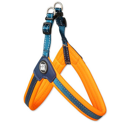 Max Molly Matrix Orange Q-Fit Köpek Göğüs Tasması (Medium)