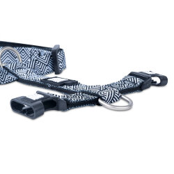 Max Molly Mykonos Desenli Köpek Göğüs Tasması (Large) - 3