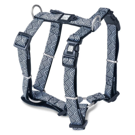 Max Molly Mykonos Desenli Köpek Göğüs Tasması (Medium) - 1